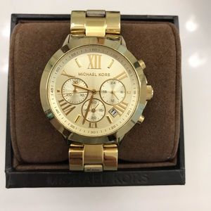Michael Kors Gold Bradshaw watch